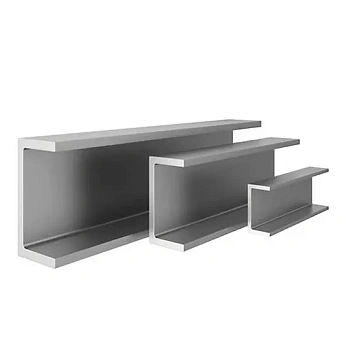 Швеллер дюралевый Д1АМ 12x27x2 ГОСТ 13623 - 90